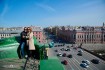 Экскурсия по крышам с видом на Невский проспект