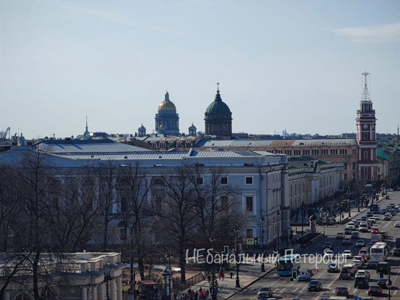Экскурсия по крышам с видом на Невский проспект