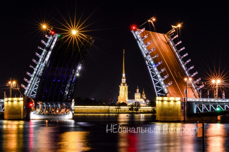 Разводка мостов с крыши