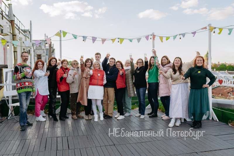 Аренда крыши в центре Петербурга для вашего праздника